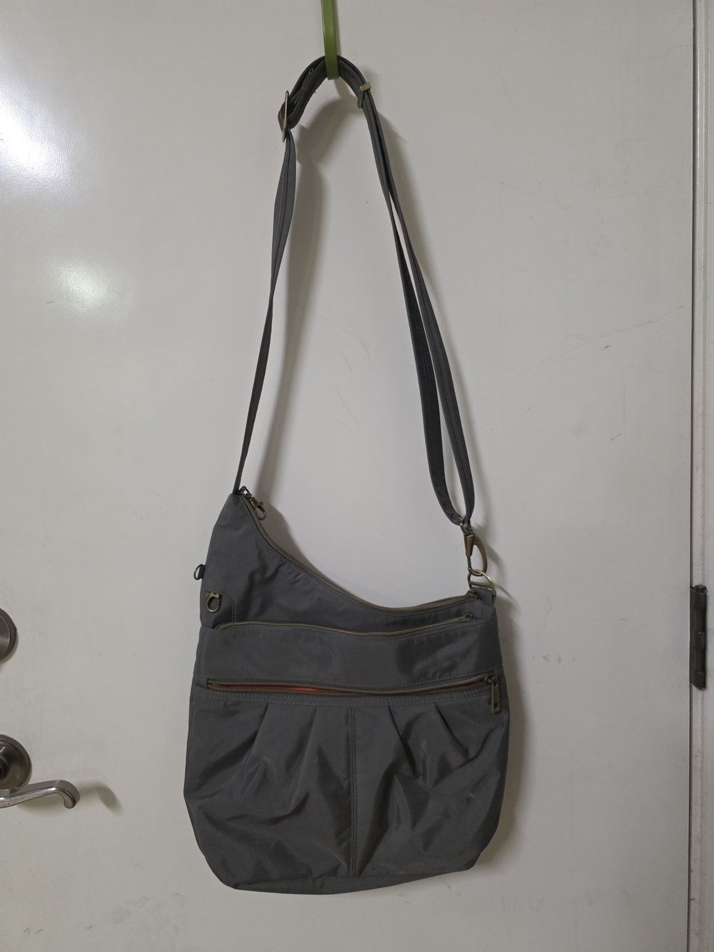 Travelon Gray Shoulder Crossbody Bag